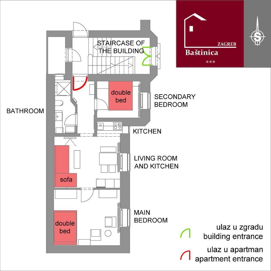 Bastinica Superior Apartment, Old Town In City Center ซาเกร็บ ภายนอก รูปภาพ
